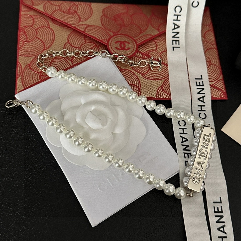 Ch*el necklace-390