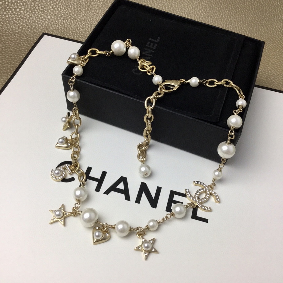 Ch*el necklace-305