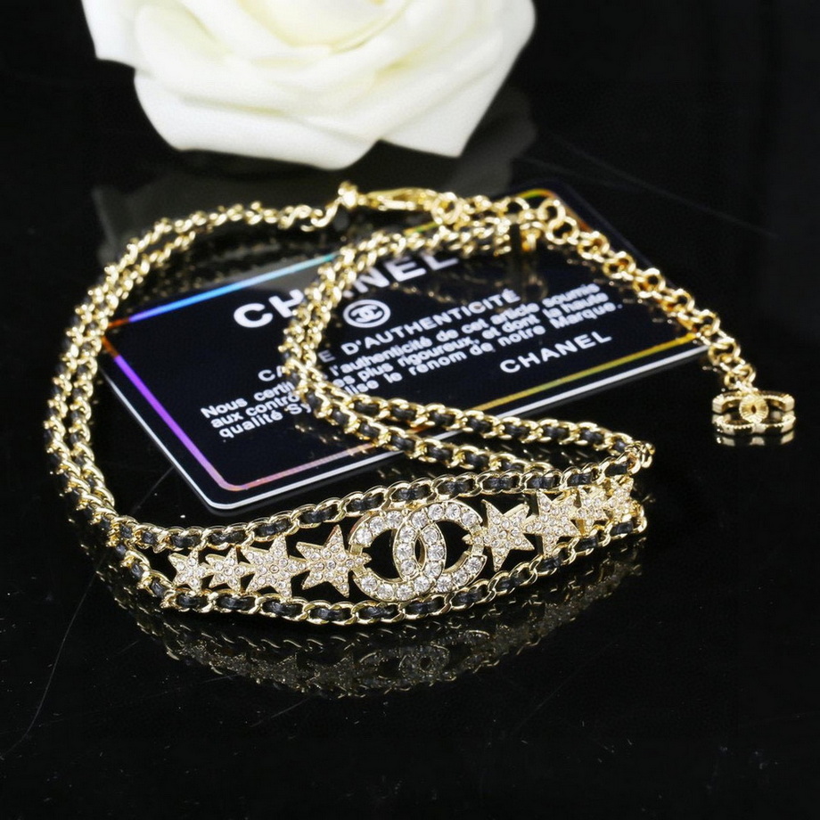 Ch*el necklace-378