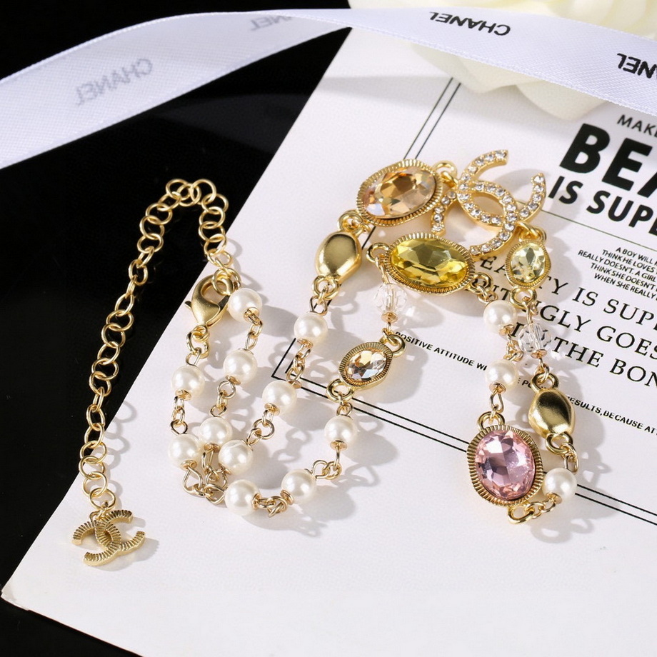 Ch*el necklace-283
