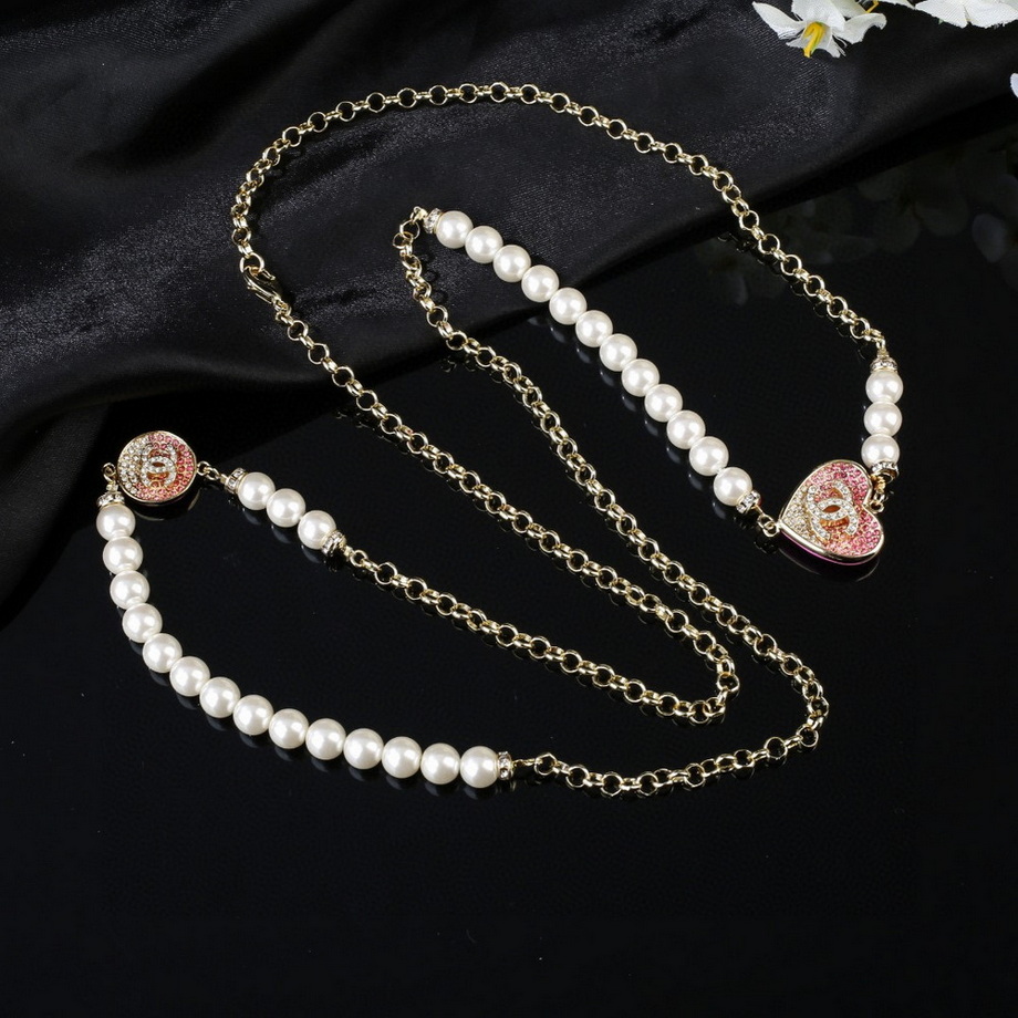 Ch*el necklace-441