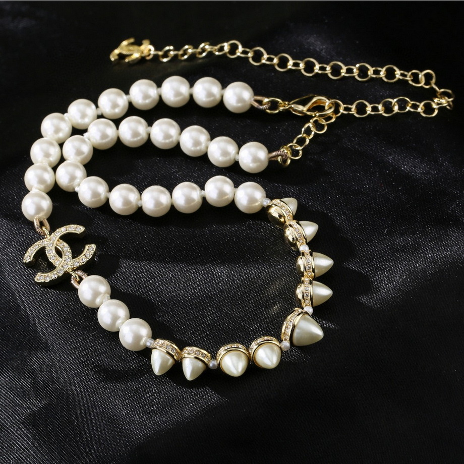 Ch*el necklace-357