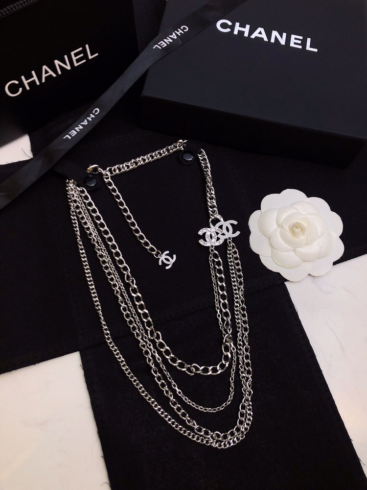 Ch*el necklace-233