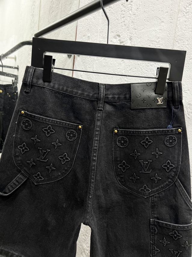 LV Shorts Jeans-002