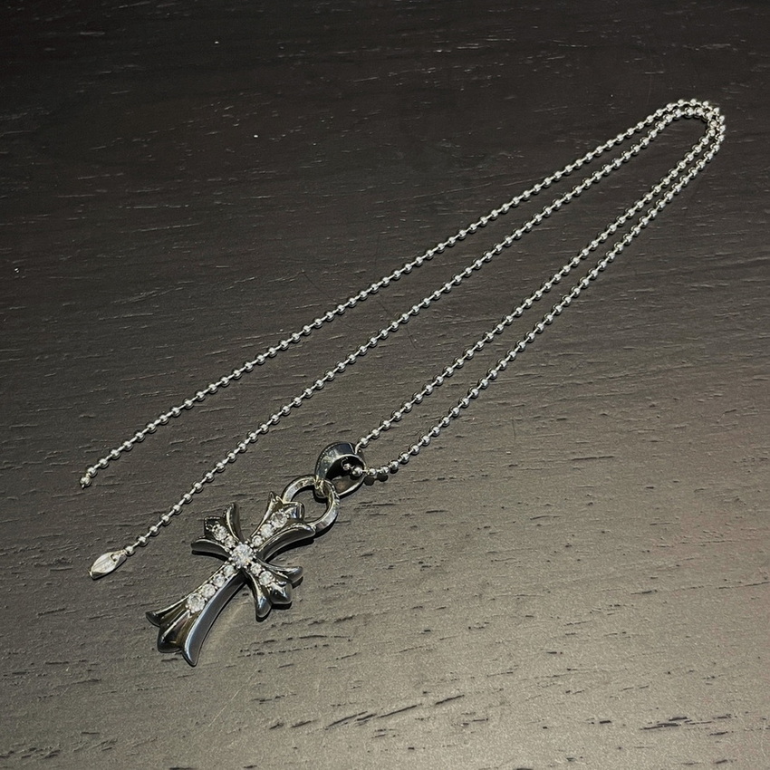 Ch*0me heart necklace-110