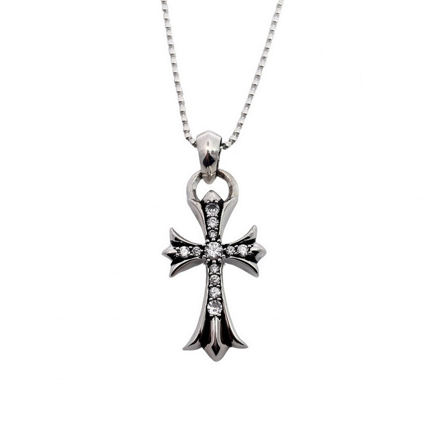 Ch*0me heart necklace-110