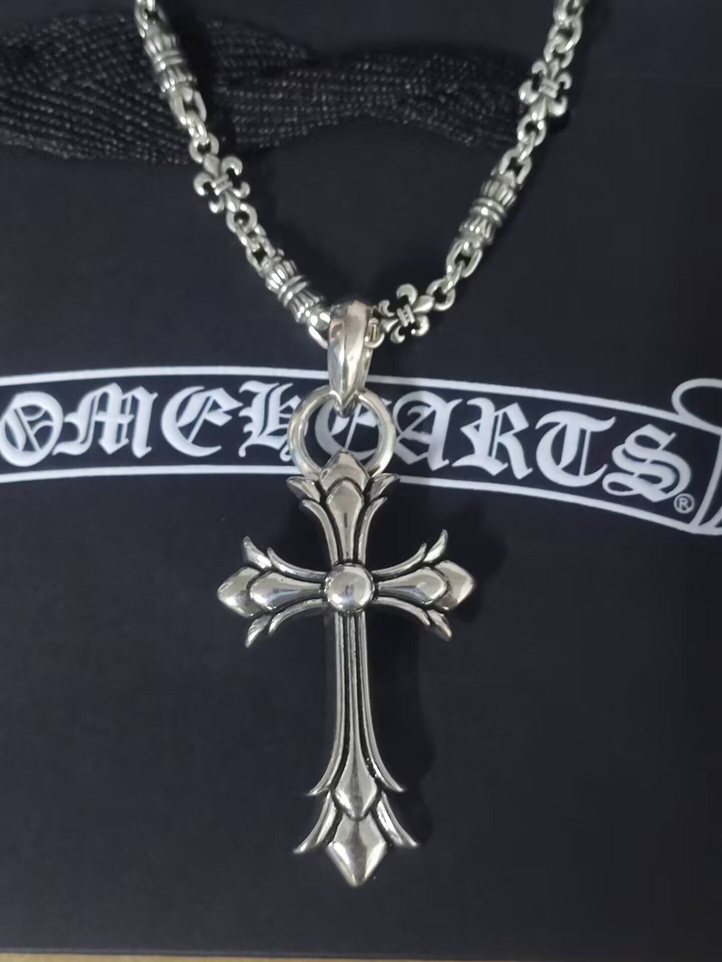 Ch*0me heart necklace-143