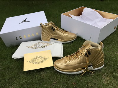 Air Jordan 12 Pinnacle Gold