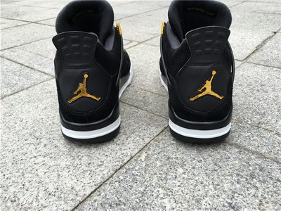 Air Jordan 4 Black Suede