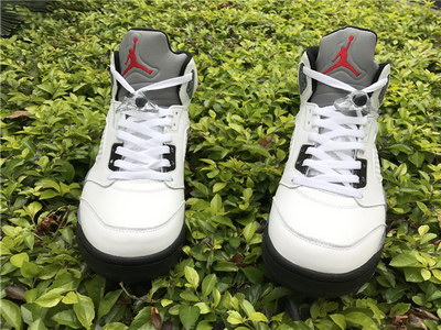 Air Jordan 5 White Cement