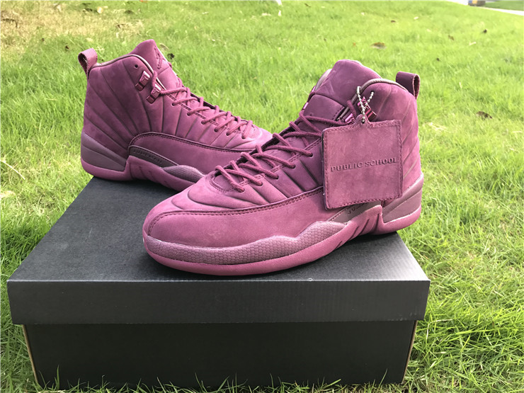 PSNY x Air Jordan 12 Burgundy